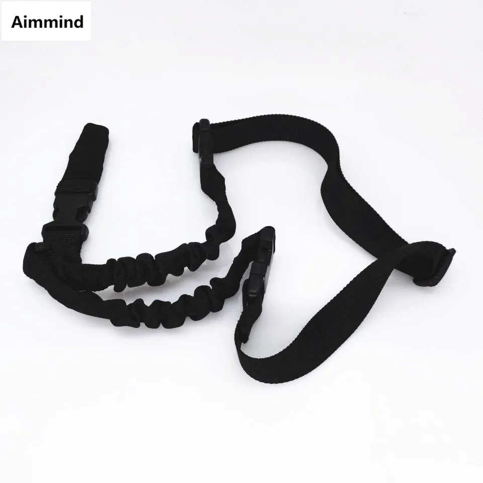 

Tactical One 1 American Single Point Sling Hunting Accessories Adjustable Gun Slling Bungee Rifle Shoulder Strap for Air-soft