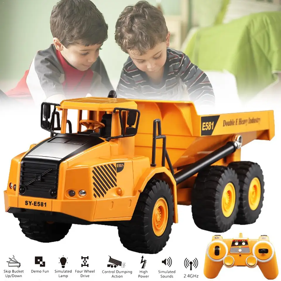 large toy bucket trucks