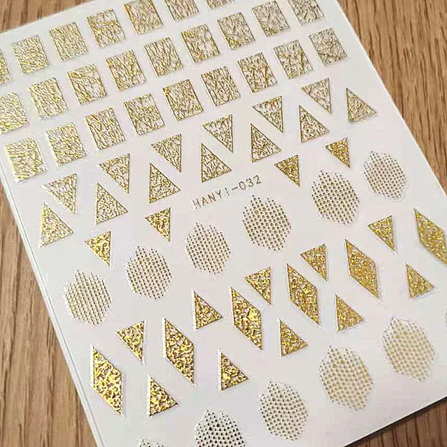 Newest MG505-02 lable design nail stickers 3d Japan Korea style nail decals self-adhesive DIY nail decoration tools hanyi 032