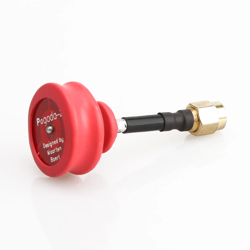 Signal Booster Antenna,Drone Antenna,Receiver Antenna,Lora Antenna,Wifi Antenna,Outdoor Antenna 5.8G Pagoda 5dBi 50W Omnidirectional Omni FPV Flat Panel Pagoda Antenna LHCP/RHCP SMA/RP-SMA