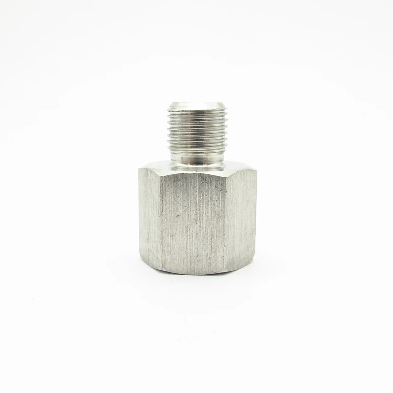 Pipe Fitting M5 M6 M8 M10 M12 M14 M16 M18 M20 1/8" 1/4" 3/8" 1/2" 3/4" Female To Male BSP Thread Stainless Steel High Pressure Pipe Fitting hose pipe fitting pipe fitting water pipe fitting