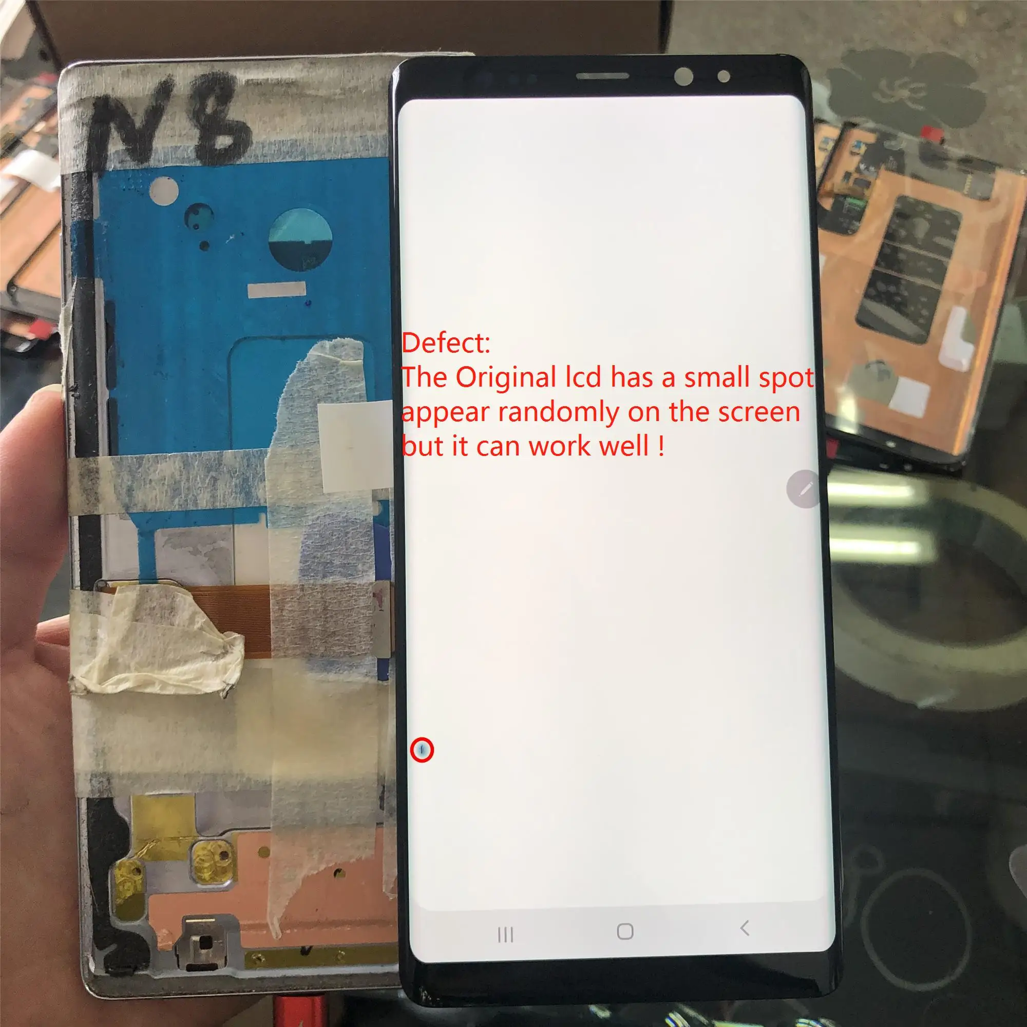 ЖК дисплей 6 3 дюйма SUPER AMOLED для SAMSUNG Galaxy NOTE 8 N950 N950F Note8 сенсорный экран сменные