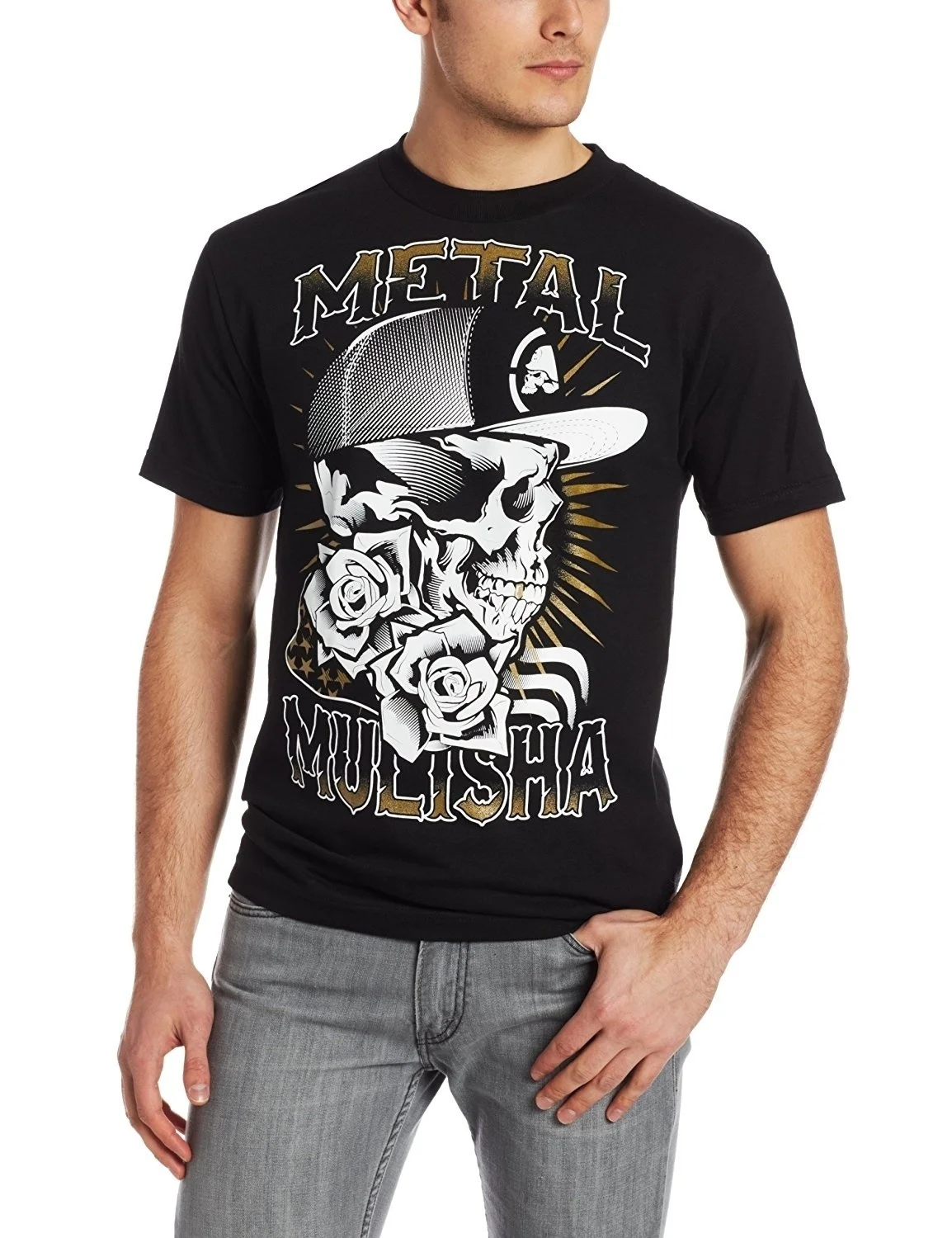 Metal Mulisha camiseta de perfil para hombre, de manga corta de verano|Camisetas| - AliExpress