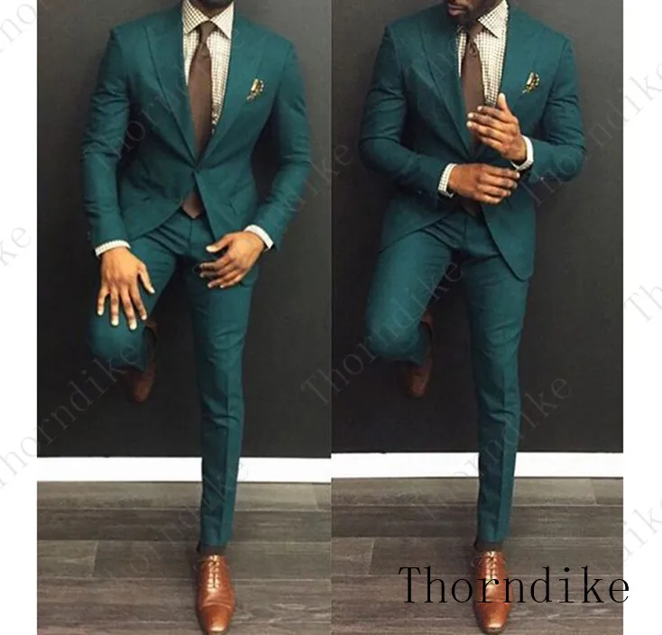 Thorndike зеленый бордовый костюм мужской Trajes De Hombre Traje Homb костюм жениха на заказ костюм для мужчин 2 предмета(пиджак+ брюки+ галстук