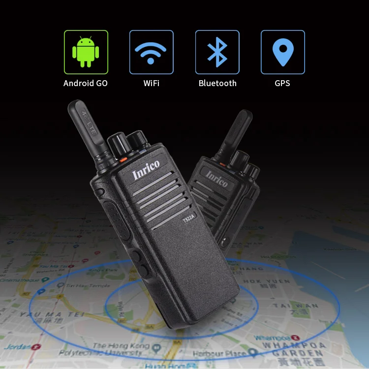 Inico – talkie-walkie professionnel T526 Zello, Portable, Poc, Radio  Amateur, 4G, GPS, Bluetooth, pour la Police - AliExpress