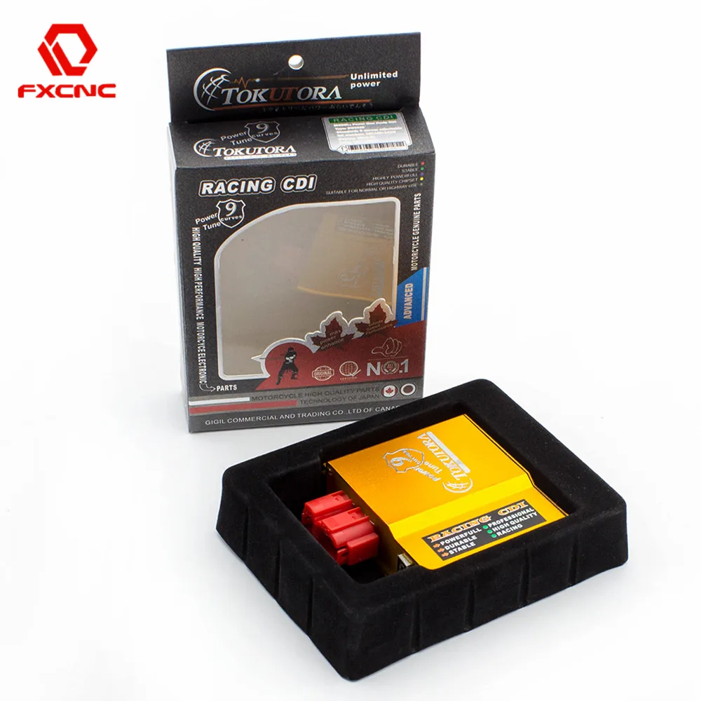 

High Performance 6 Pin Racing DC CDI Ignition Box For GY6 50cc-150cc Moped Scooter ATV Quad Go Kart Buggy Adjustable Time