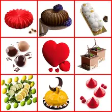 3D Mousse Cake Silicone Mould