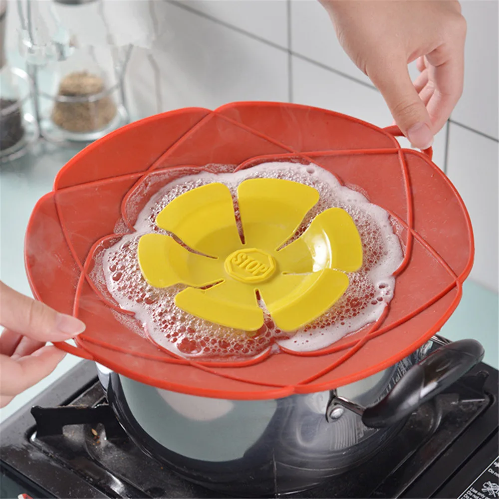 26cm Silicone Pan Lids With Frying Pans Prevent Splash Boiling Dust