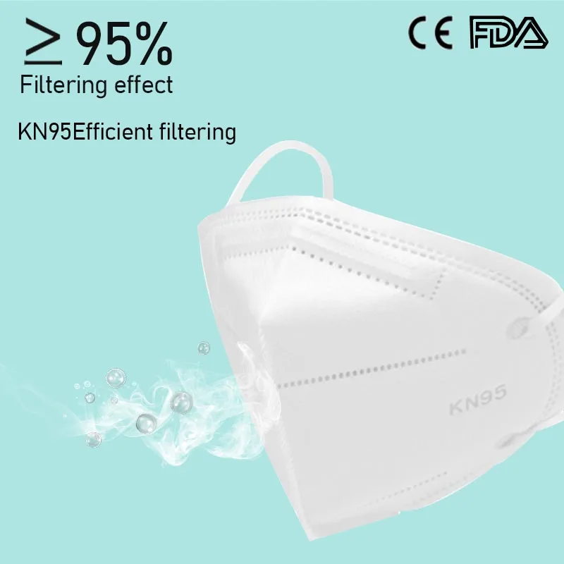 

Unisex KN95 Anti-fog Dust-proof Breathable N95 MASK PM2.5 Masks Protective Mask Anti-dust Face Mask as mascherina Dropship
