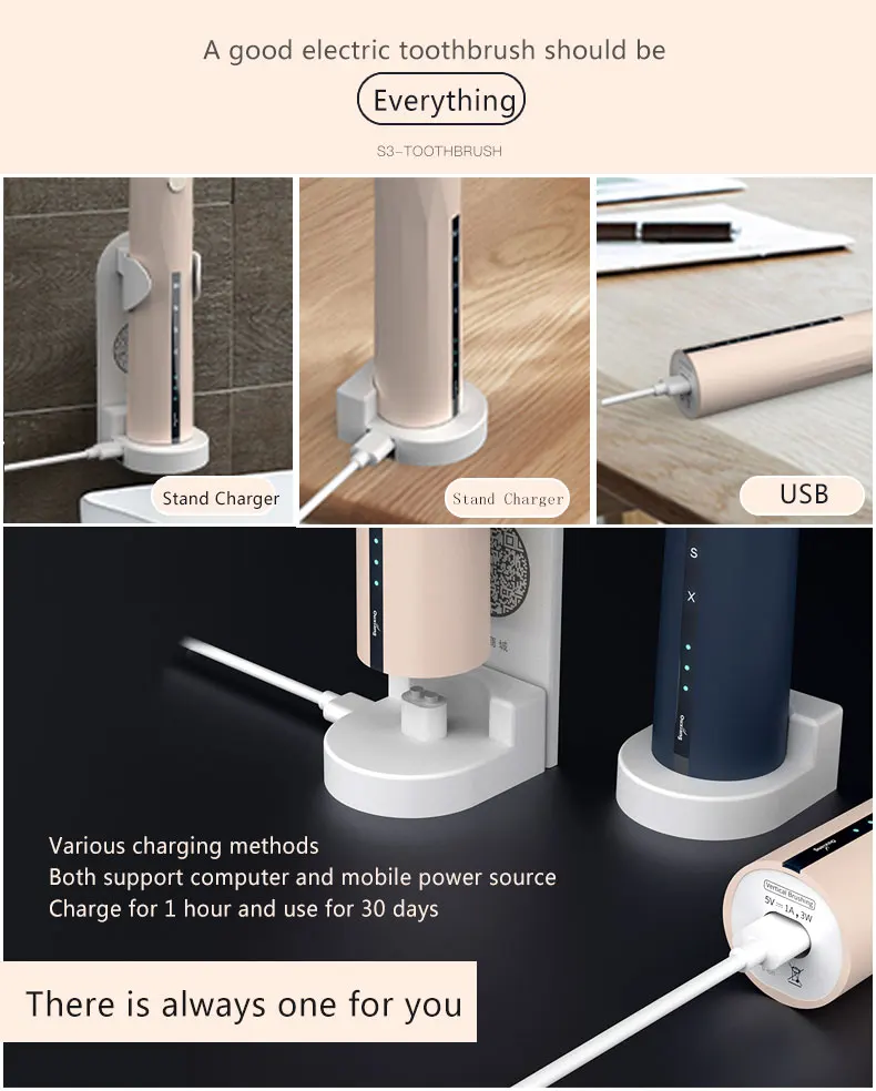 Sonic Electric Toothbrush Adults Oral Care Ultrasonic Automatic Teethbrush Teeth Whitening Massage Gum 4Pcs Tooth Brush Heads Sonic Electric Toothbrush Adults Oral Care Ultrasonic Automatic Teethbrush Teeth Whitening Massage Gum 4Pcs Tooth Brush Heads