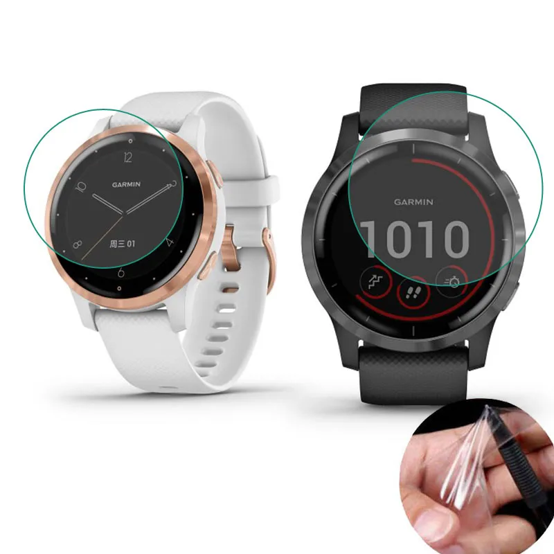 Soft Clear Protective Film Guard For Garmin Vivoactive 4/4S