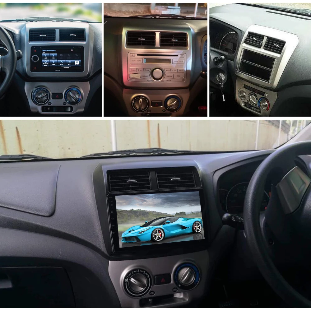 Sinosmart 8 ядер DSP 48EQ автомобиль для Toyota wigo AVANZA Daihatsu Xenia 2011 2019 GPS навигация радио 2din 2.5D