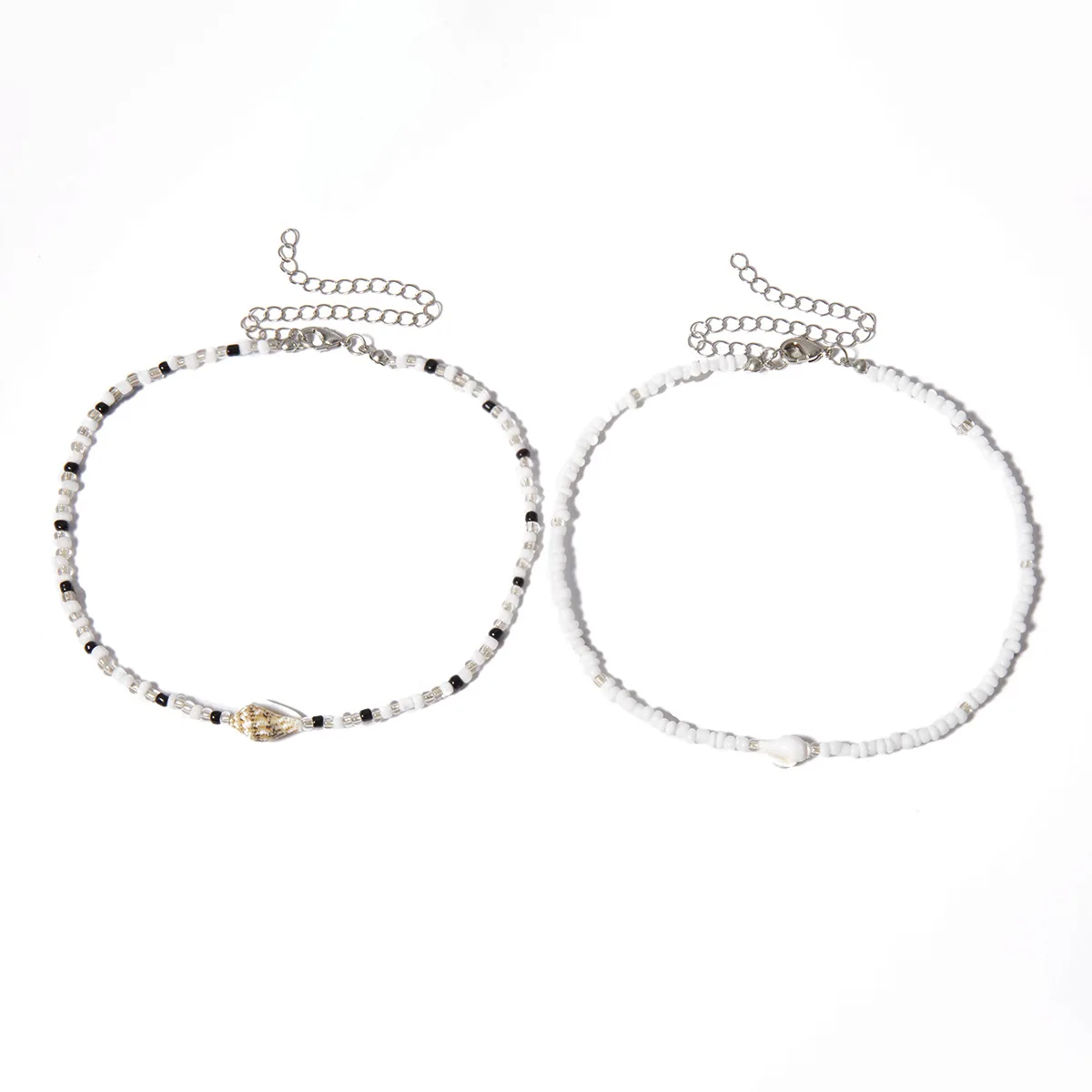 KingDeng Choker Ожерелье Бусы Conch Boho Модные Подарки Для Женщин Ювелирные Изделия Панк Персонализированные Милые Партии Моды Геометрическая Готика