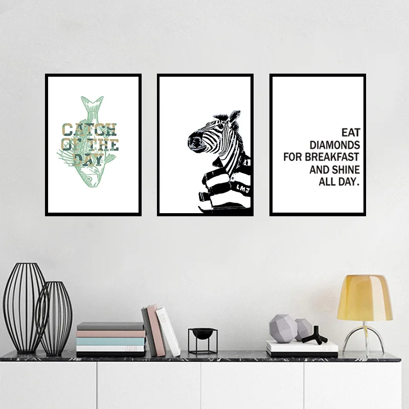 

Nordic Minimalist Style Living Room Decorative Painting Sofa Wall Bedroom Bedside Hanging Painting Print Spray-print Painting Co