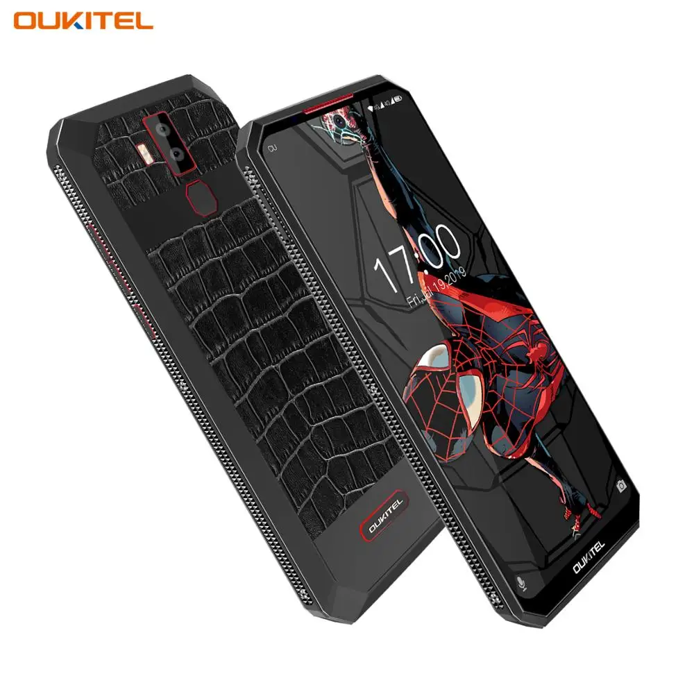 OUKITEL K13 Pro Android 9,0 11000mAh 4GB+ 64GB смартфон NFC Быстрая зарядка 6,41 ''MT6762 Восьмиядерный мобильный телефон с функцией распознавания лица 5 V/6A 4G