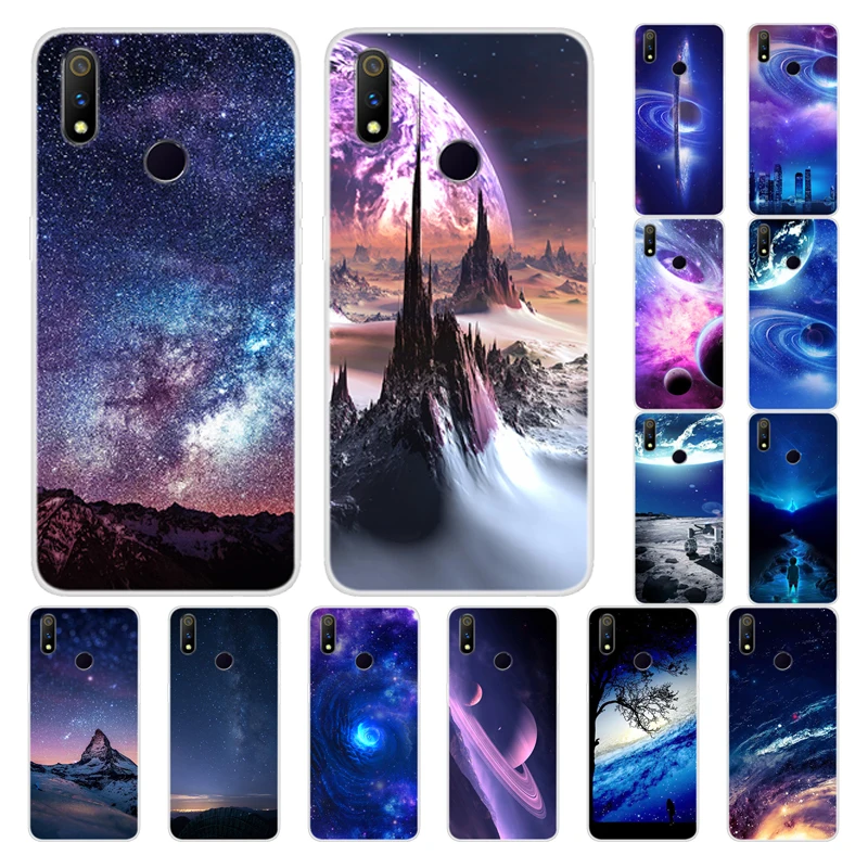 Чехол для OPPO Realme 3 pro мягкий чехол из ТПУ телефона 2 силиконовый 1 s Space Skin X2 Pro