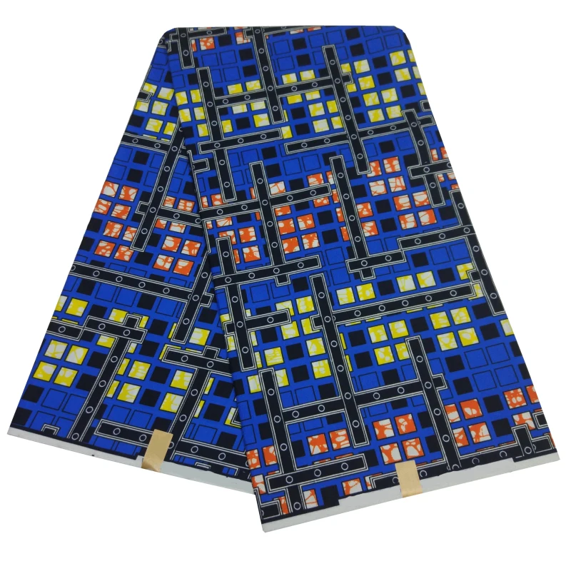 

Pagne African Latest Pattern High Quality Yards Fabric new Wax Wax Africain Print Fabric