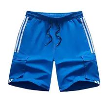 

All-matched Trendy Mid Waist Men Beach Shorts Men Beach Shorts Drawstring Short Pants