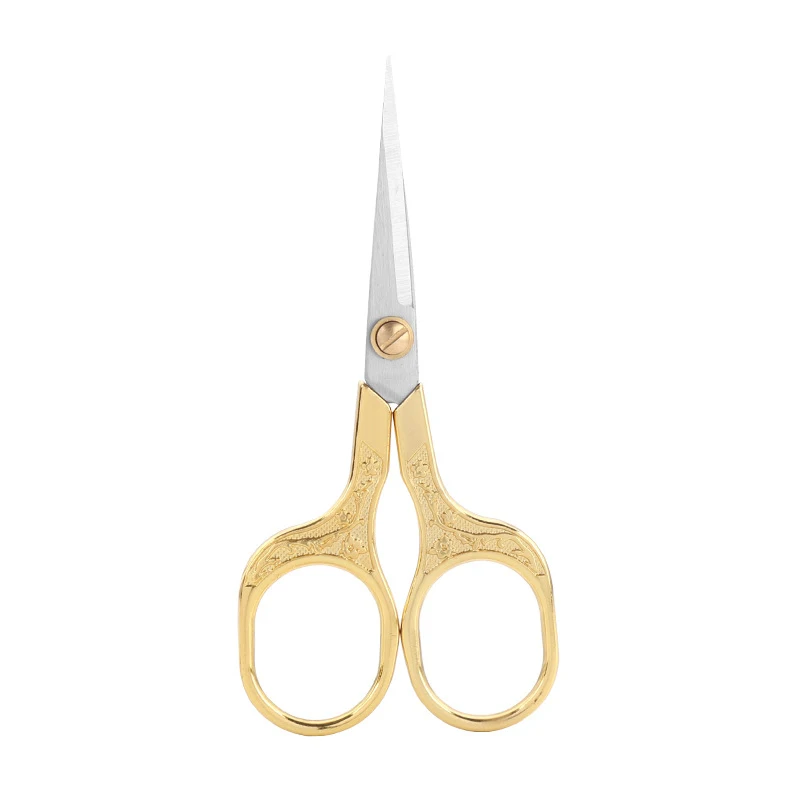 Gold MIUSIE 1 шт. Ретро изысканные винтажные Ножницы для вышивки Искусство и ножницы для рукоделия стежка ретро - Цвет: Gold