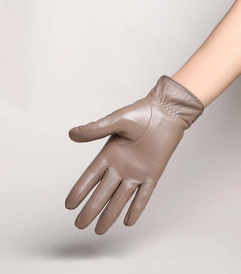 Warm Winter Thin Color Gloves And Mittens Womens Fashion Real Goatskin Leather Gloves 8 Hbf142b9d60e2437ba6c6d9ccd4d00d08m