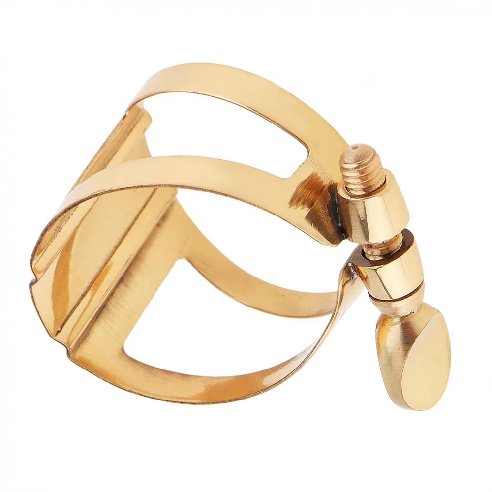 Сопрано Bb саксофон Лигатура мундштука позолоченный лигатурный крепеж ...