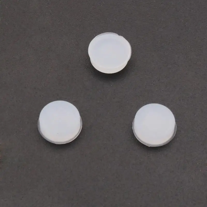 20pcs Silicone Open Hole Flute Key Plugs for Flute Beginner Flutist White