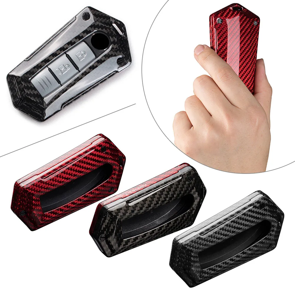 Remote Key Shell Cover Fob Case For Nissan Qashqai X-TRAIL Infiniti Carbon Style Remote Key Shell Cover Fob Case For Nissan Qashqai X-TRAIL Infiniti Carbon Style
