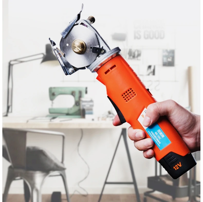 12V 충전식 전기 가위, 2000mAh 배터리가 장착된 휴대용 전기 원단/천/섬유..