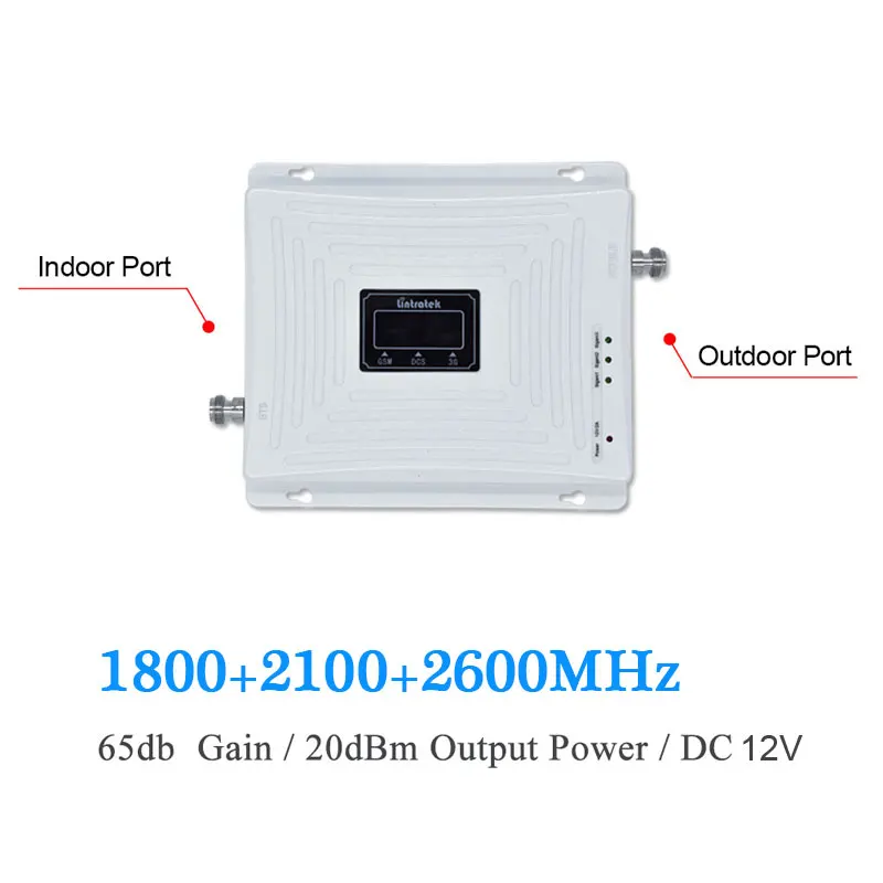 Lintratek 3g 4G 1800 2100 2600 UMTS WCDMA 2100 МГц Ретранслятор LTE 1800 МГц 2600 МГц b7 усилитель сигнала мобильного телефона усилитель s9