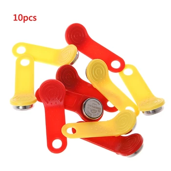 

10 Pcs Set DS1990A F5 Read-Only I-Button Non Magnetic TM Card Electronic Key