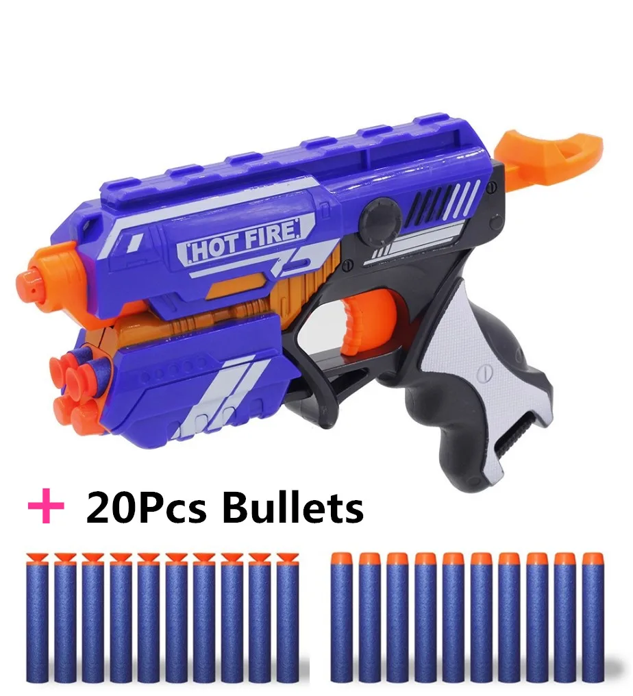 Новый ручной мягкий пистолет пуля подходит для Nerf мягкие пули игрушечный