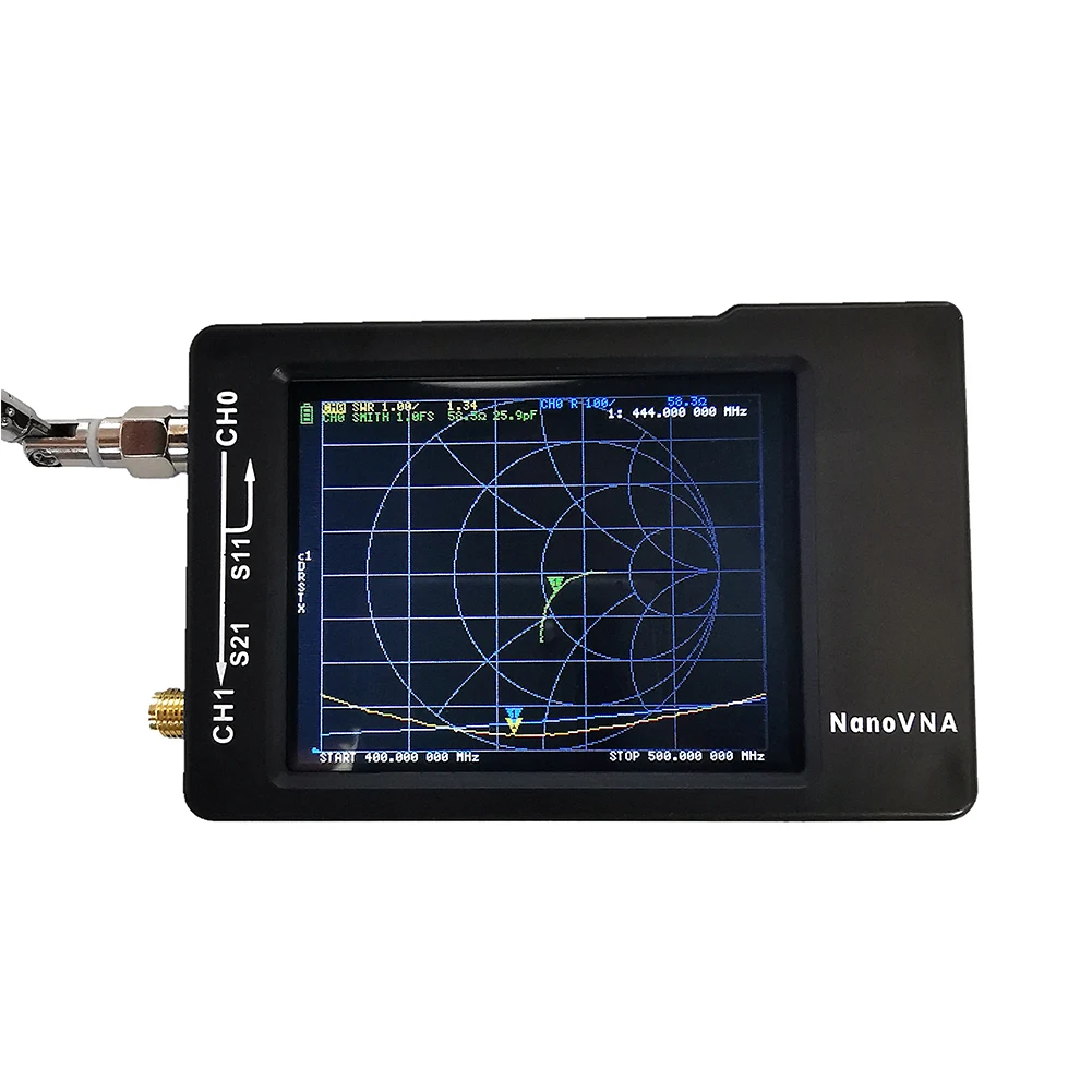 2,8 дюймов аксессуары MF Коротковолновая цифровая UHF антенна на батарейках VHF сетевой инструмент сенсорный экран HF Векторный анализатор