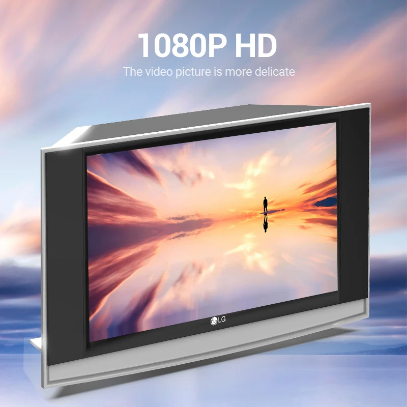 Vention-HDMI to AV  1080P HD CVSB 3RCA AV to HDMI , Ʈ TV ڽ, USB  ̺ , HDMI to AV