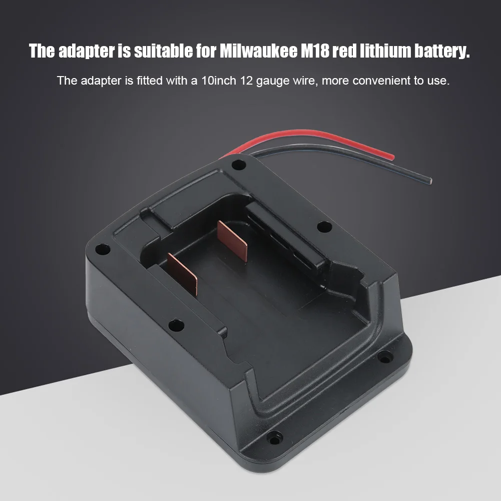 SOONHUA батарея адаптер XC18 Батарея адаптеры адаптер питания 18 в для Milwaukee M18 красный литиевые батареи