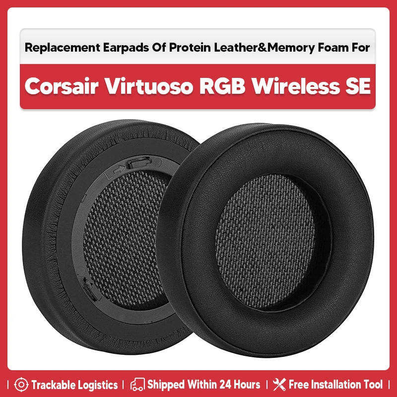 coussinets pour casque de jeu sans fil Corsair Virtuoso RGB SE Coussinets pour écouteurs 