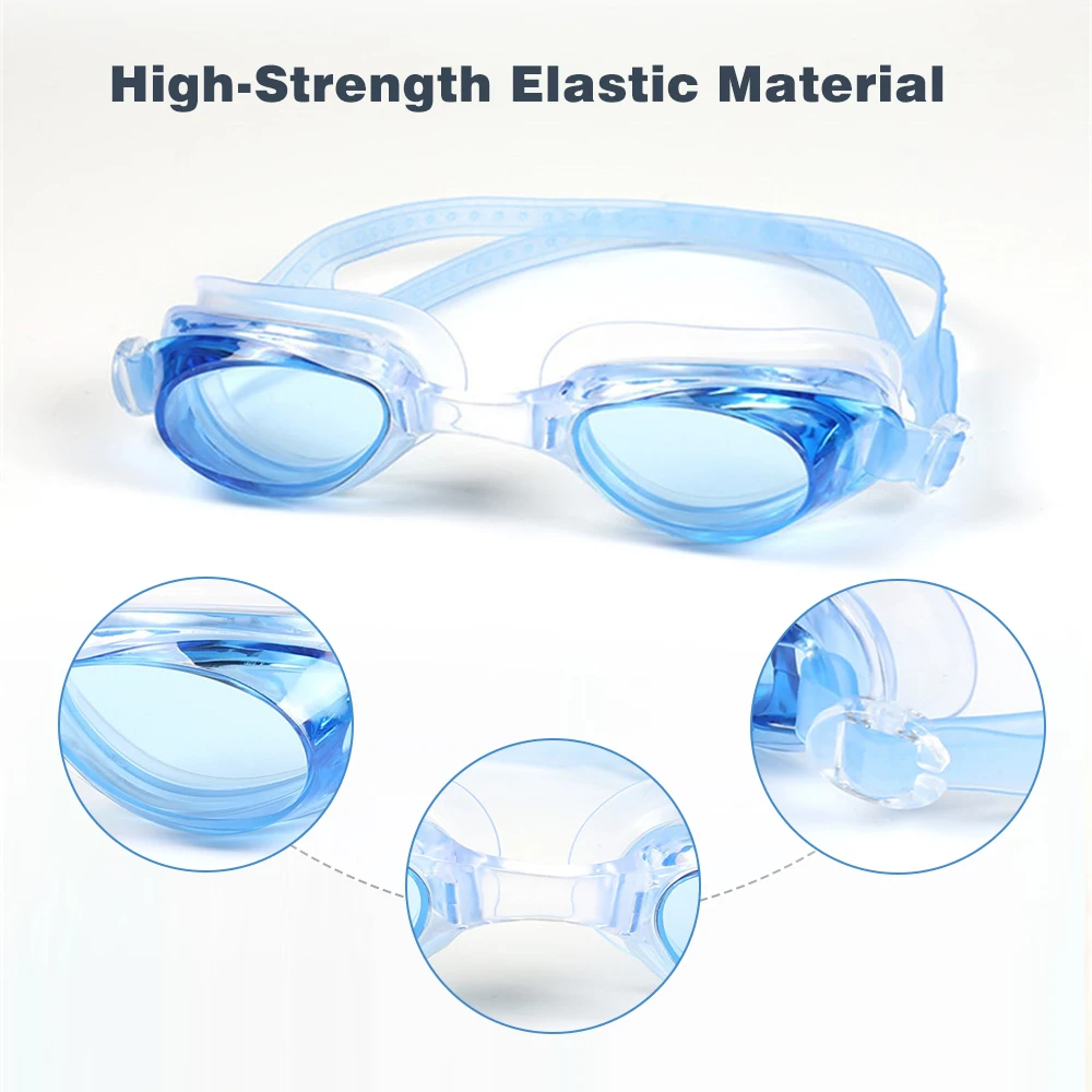 2020 For Child/Adult Swimming Glasses Kids Anti-fog Swimming Water Pool Glasses Adjustable Diving Glasses