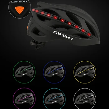 

CAIRBULL Bike Helmet Cycling helmet Smart Bluetooth Riding Helmet LED Warning Steering Road Mountain Night riding safety helmet