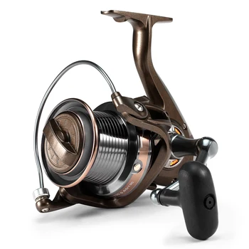 

14+1BB Spinning Reel 4.0:1 Speed Ratio Big Trolling Fishing Reels w/ Interchangeable Collapsible Left Right Handle fishing reel
