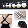 Imitation Pearl Rivets Button Straight Hole White Beads Pants Bag Shoes Decoration DIY Bracelet Jewelry Clothing Accessories ► Photo 2/6
