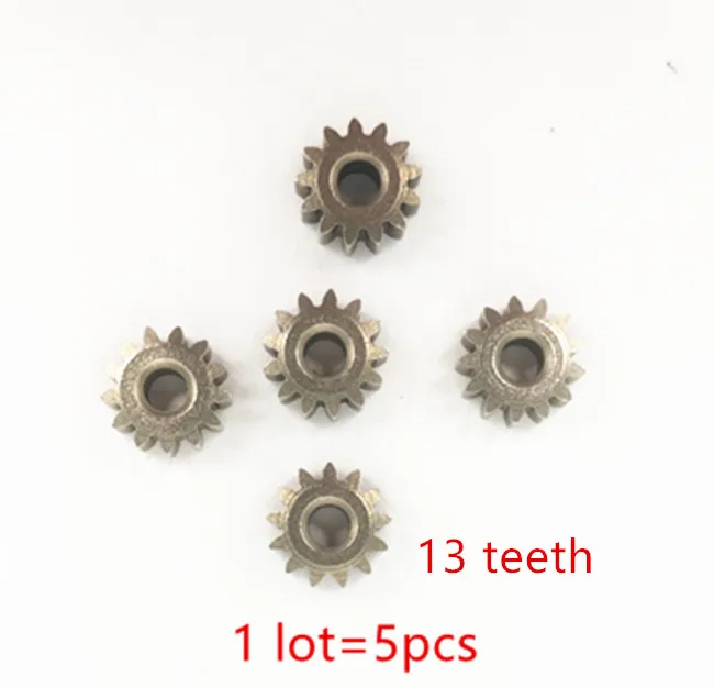 13 teeth 5pcs 13 зубьев двигатель 10,8 V 12V 14,4 V 18V RS-550VC заменить для BOSCH MAKITA HITACHI HILTI RYOBI Аккумуляторная дрель - Цвет: 13 teeth 5pcs