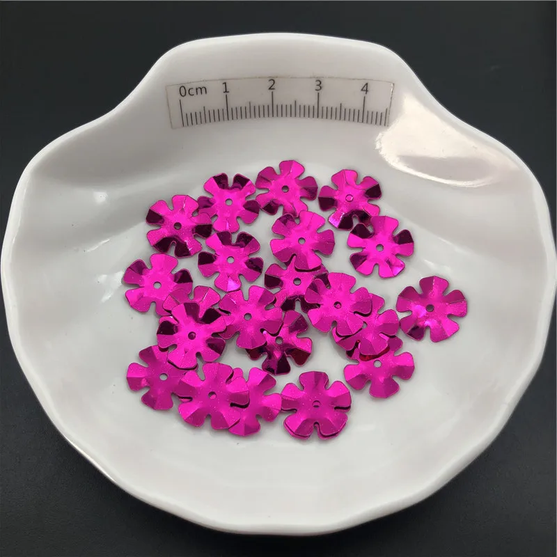 Loose Sequins Paillettes 30g 14mm for Sewing Shoes Hat Kids DIY Crafts Accessories