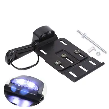 

LED License Plate Bracket Mounted Holder Retractable Equipment Accessories