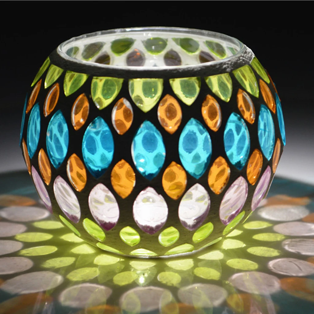 100g Colorful Round Shape Clear Vitreous Glass Mosaic Tiles Tessera DIY Craft for Home Room Decor DIY Crafts Supplies - 15mm 100g Colorful Round Shape Clear Vitreous Glass Mosaic Tiles Tessera DIY Craft for Home Room Decor DIY Crafts Supplies - 15mm