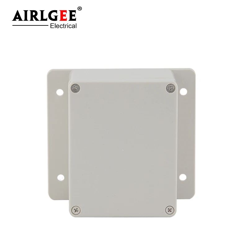 

115 * 90 * 68mm IP65 waterproof electrician floor junction box gray waterproof electrician plastic cassette with ear wall mount
