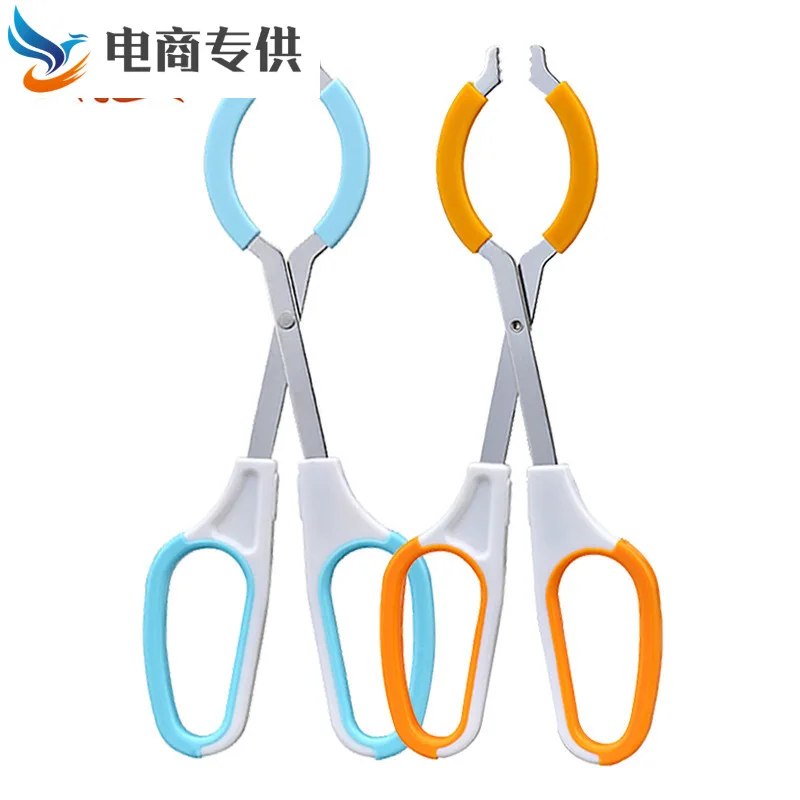 

Stainless Steel Multi-Purpose Nursing Bottle Clip Feeding Bottle Clamp Anti-slip Insulated Baby Feeding Bottle Clip Pacifier Cli