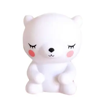 

Bear Bear Panda Led Night Light Lamp Cute Animal Cartoon Nightlight for Baby Kids Room Bedside Bedroom Living Room Decorative