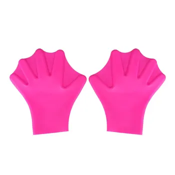 

1Pair Finger Fins Gloves Hand Paddle Palm Sports Swimming Accessories Membranes