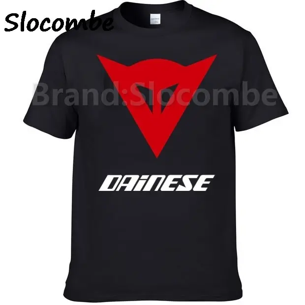 

2018 FASHION BIKER MOTORCYCLE RACE DEVIL TSHIRT T-SHIRT DAINESEE LOGO TEE RACER