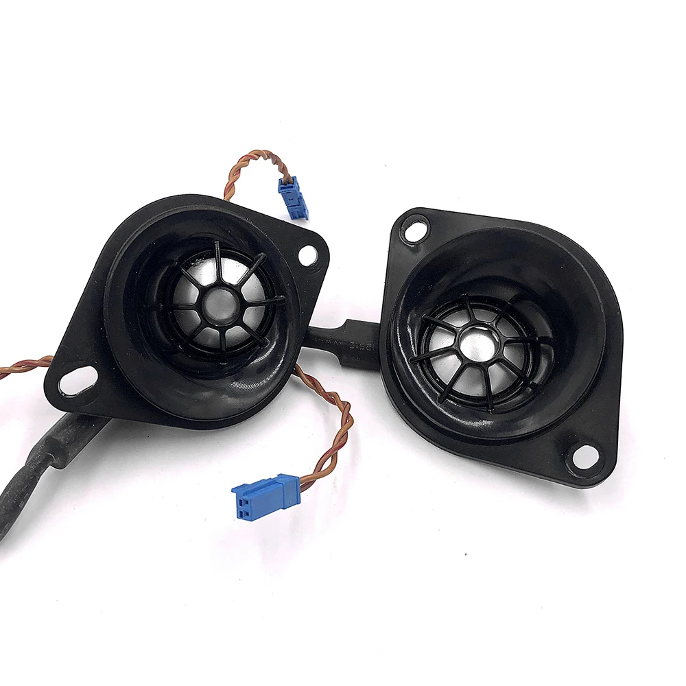 Combination speaker kit for bmw g30 center control panel mid range speaker front rear tweeter speaker and tweeter cover 9 pc set