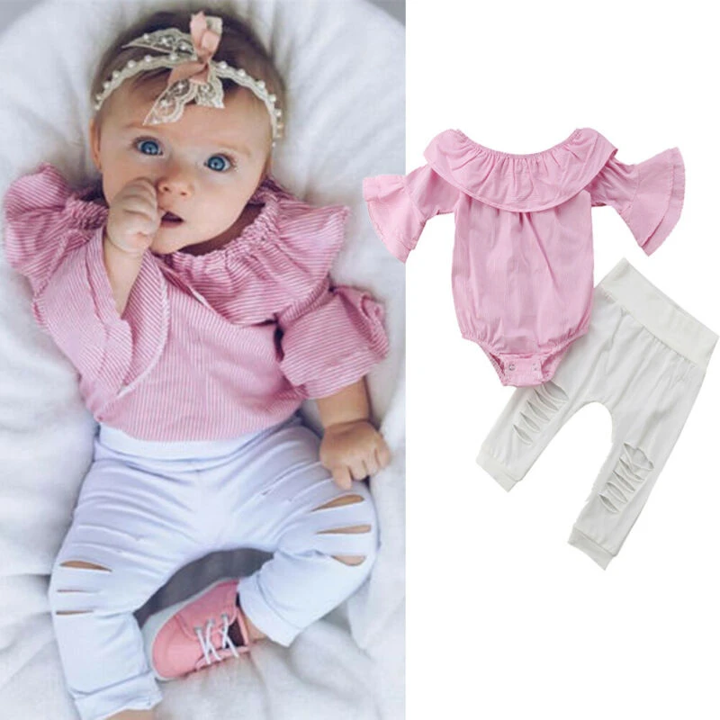 infant ruffle romper
